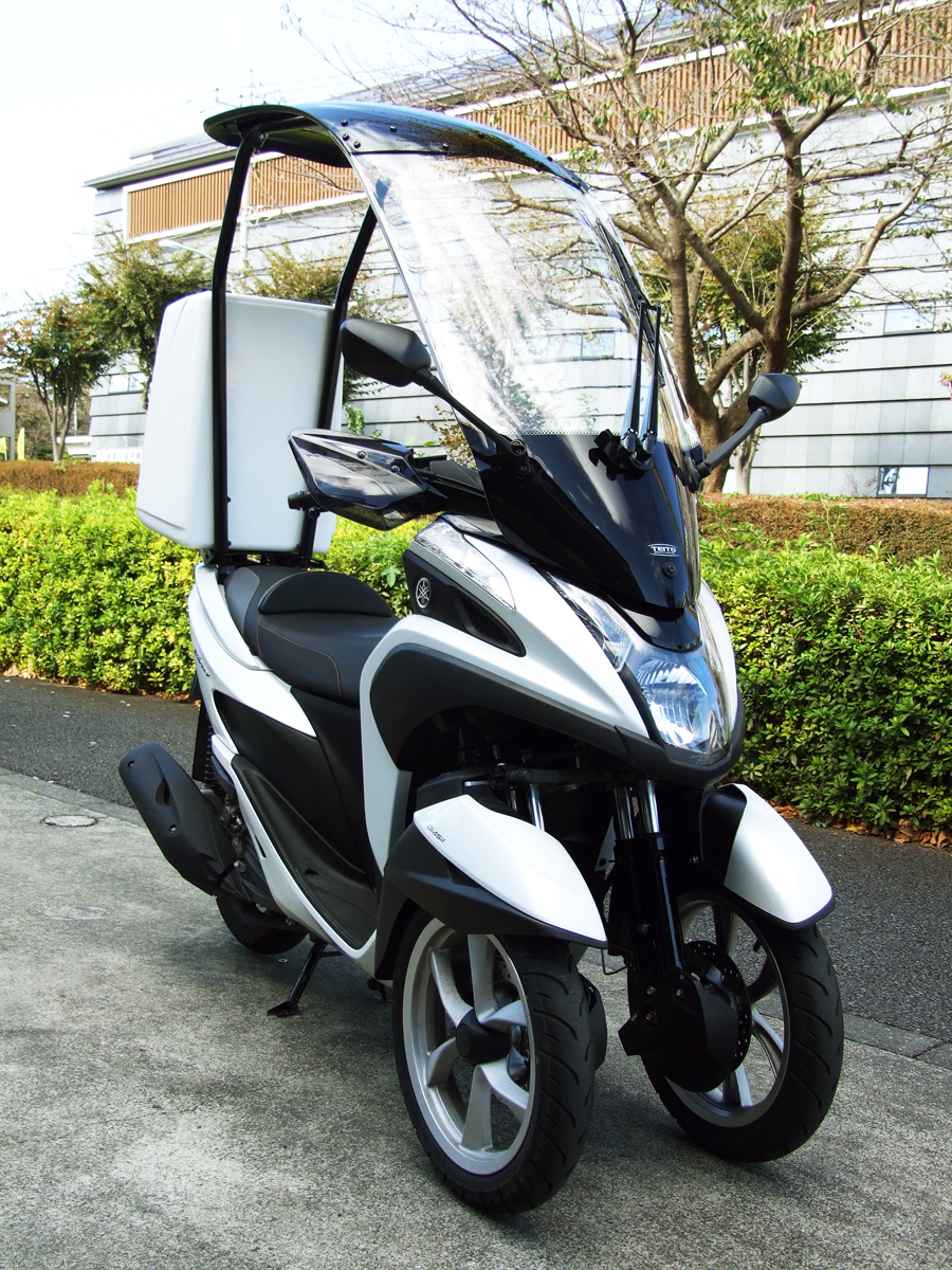 トリシティ155 ルーフキット マットブラック