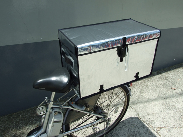 宅配用自転車ＢＯＸ付き